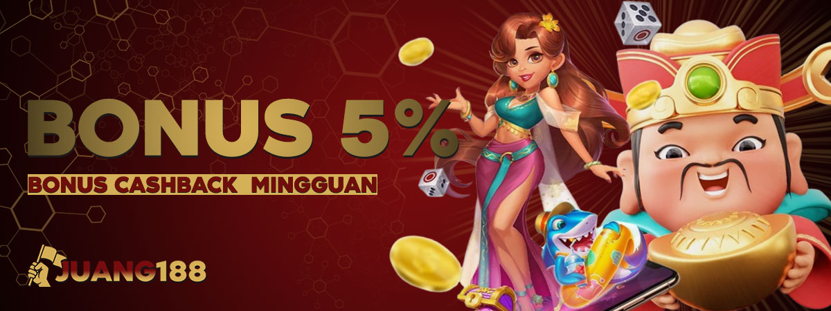 BONUS CASHBACK MINGGUAN
